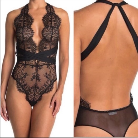 Free People Tops - Free People Show Off Bodysuit Black Combo